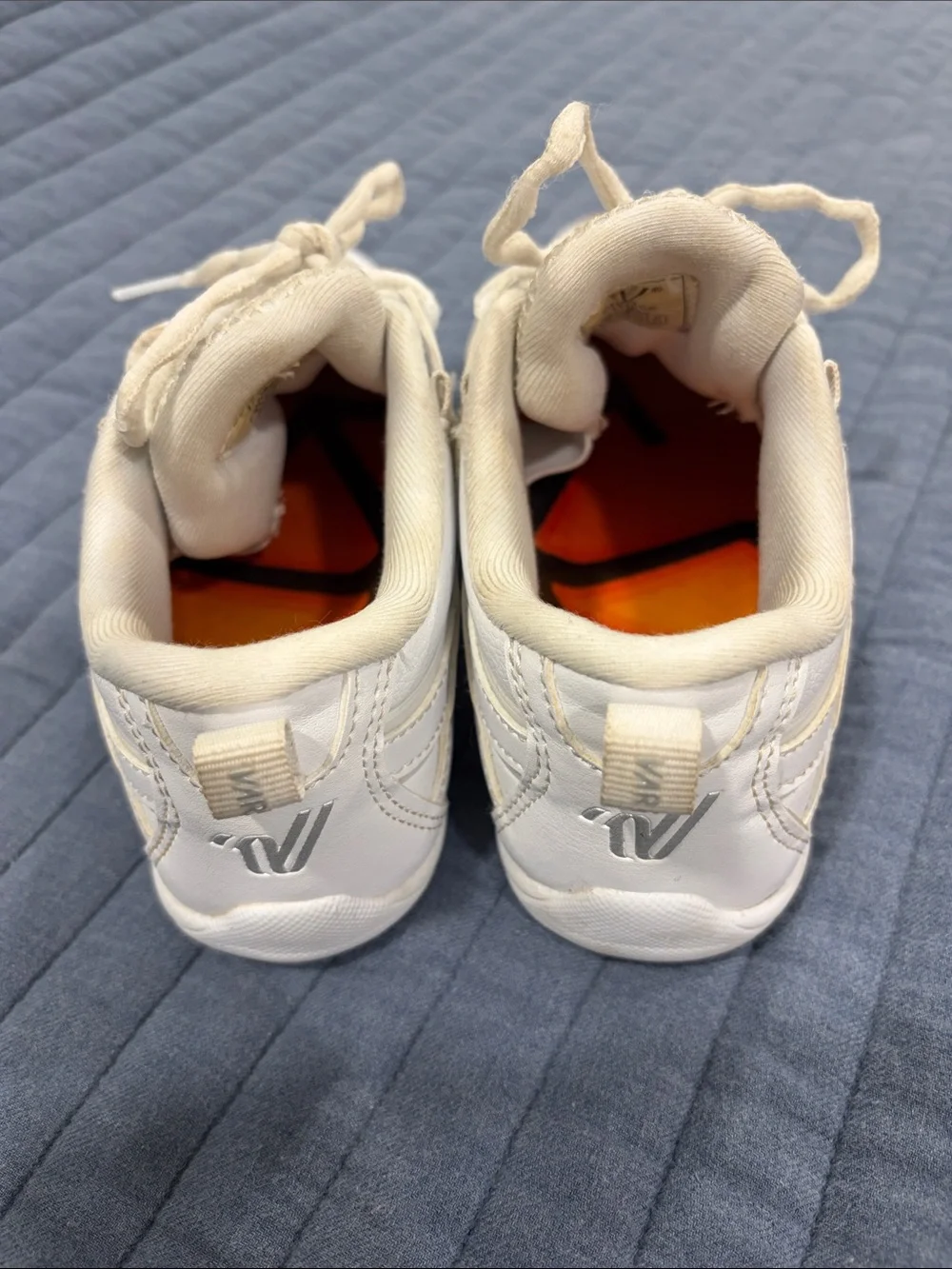 Varsity White Leather Cheer Shoes for Girls